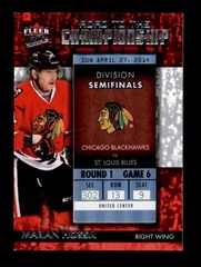 2014-15 Fleer Ultra Road to the Championship #RTCCB-MH Marian Hossa